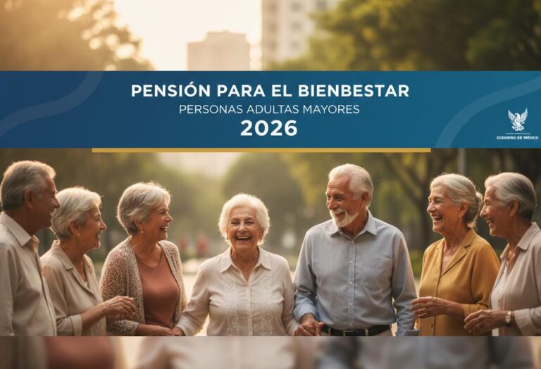 Lee más sobre el artículo Pensión para el Bienestar de las Personas Adultas Mayores 2026