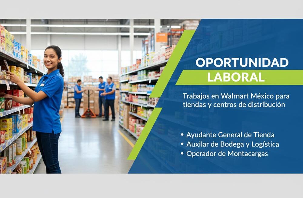 Lee más sobre el artículo Trabajos en Walmart México para tiendas y centros de distribución