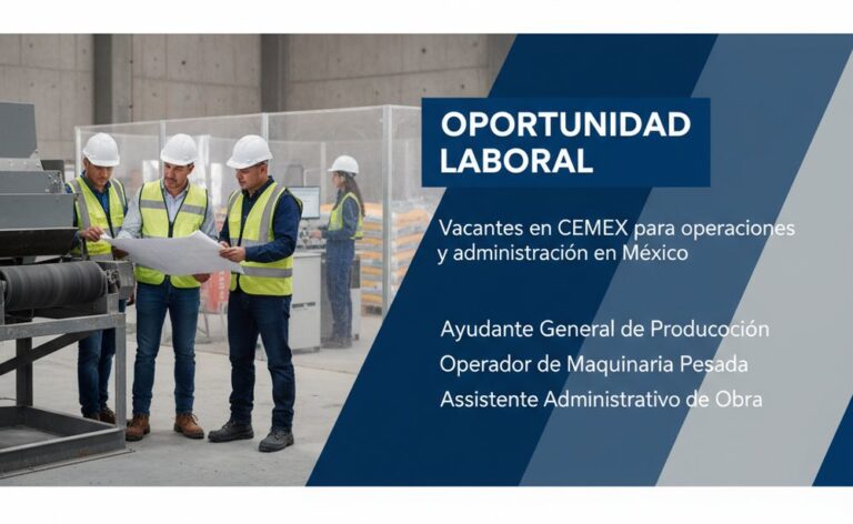 Lee más sobre el artículo Vacantes en CEMEX para operaciones y administración en México